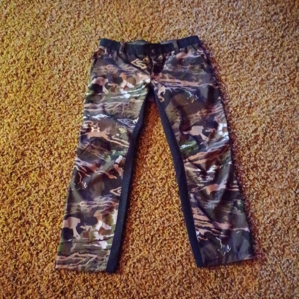 Under Armour Storm Water Resistant Barren Camo Women's Hunting Paints sz 12/27